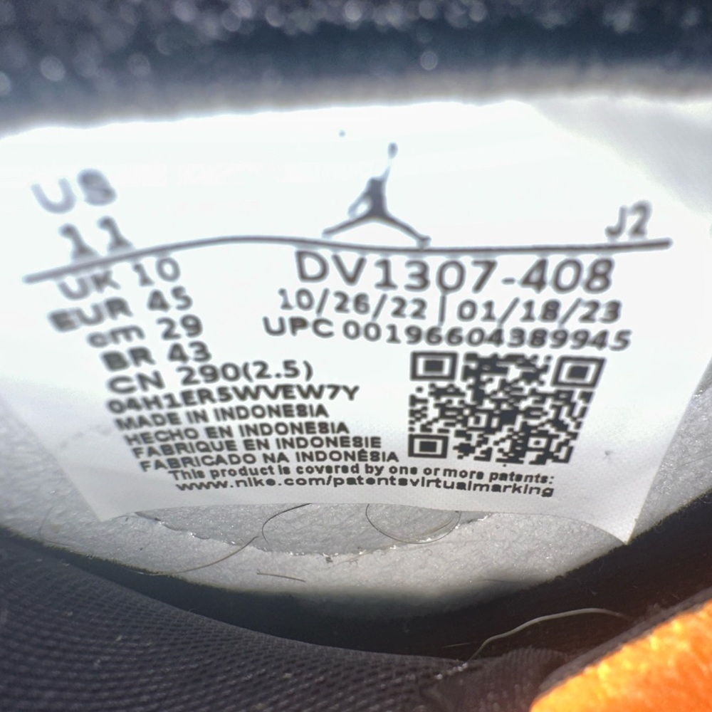 Jordan 1 Zoom CMFT2 Bleached Aqua Bright Citrus - Picture 5 of 5